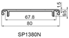 Wiring Duct 40 x 80