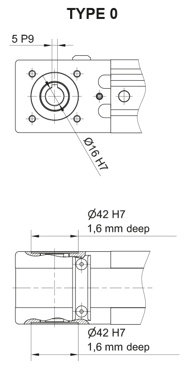 MTJ 65 MRJ 65 Linear Unit drawing 3
