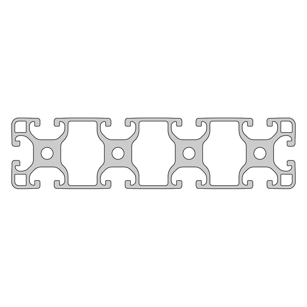 RP1160 aluminium profile 8 160x40 Light