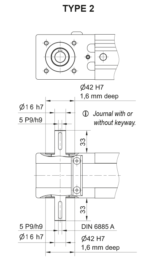 MTJ 65 MRJ 65 Linear Unit drawing 5