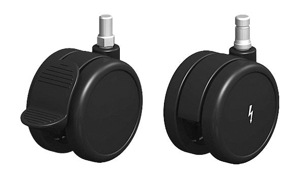 Plastic Double Castor