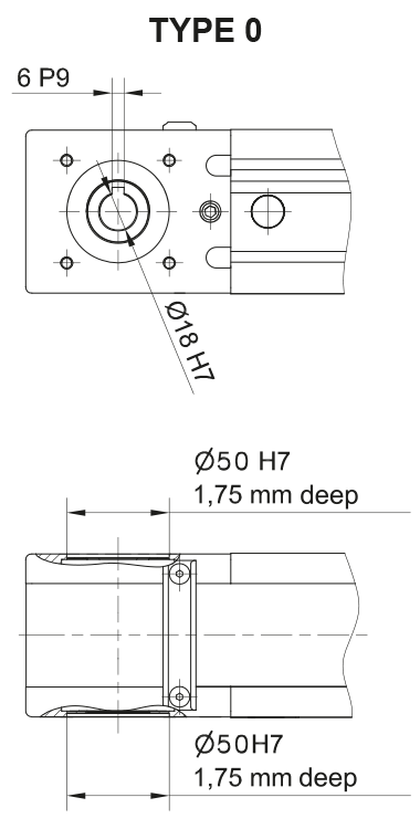 MTJ 80 MRJ 80 Linear Unit drawing 3
