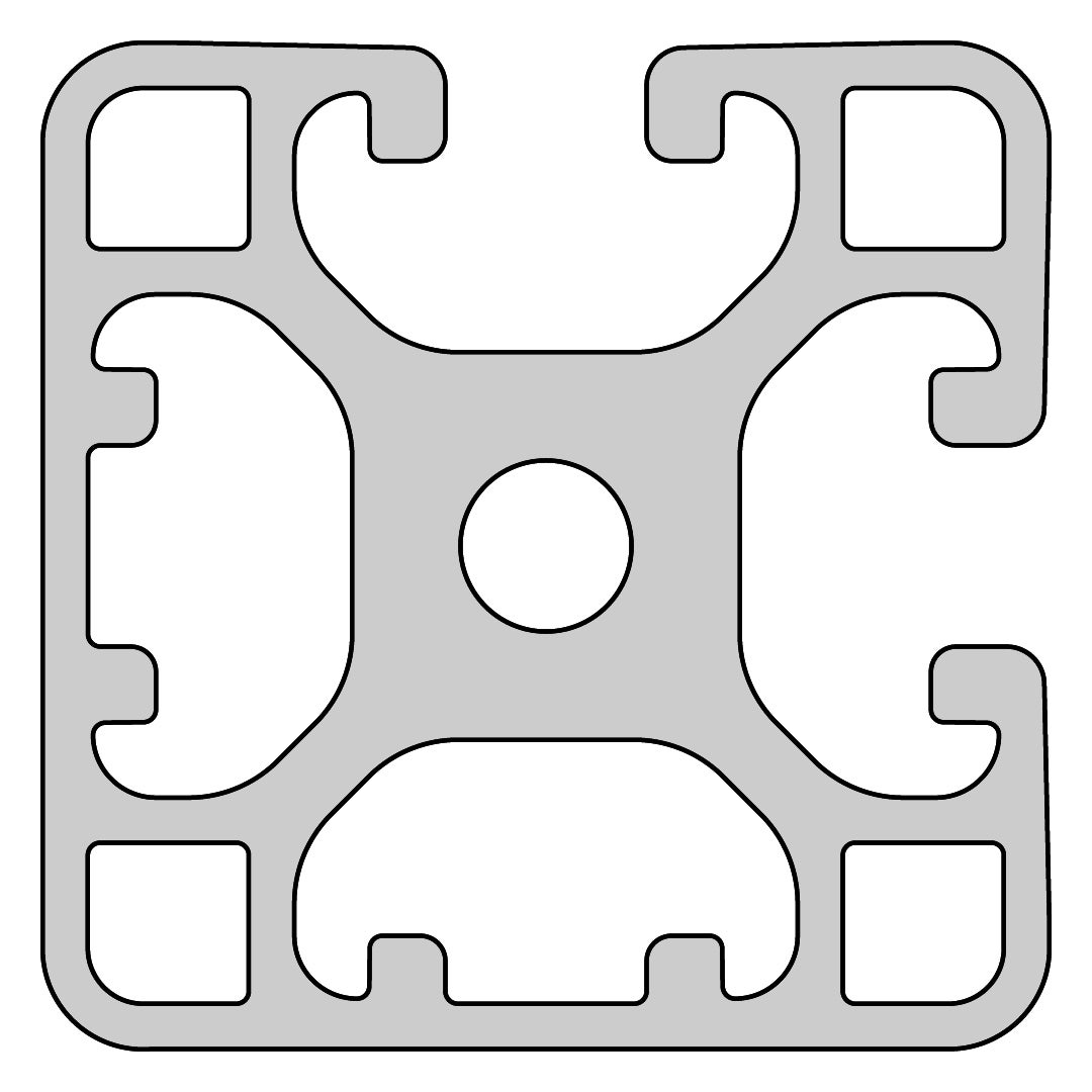 RP1320 aluminium profile 8 40x40 Light