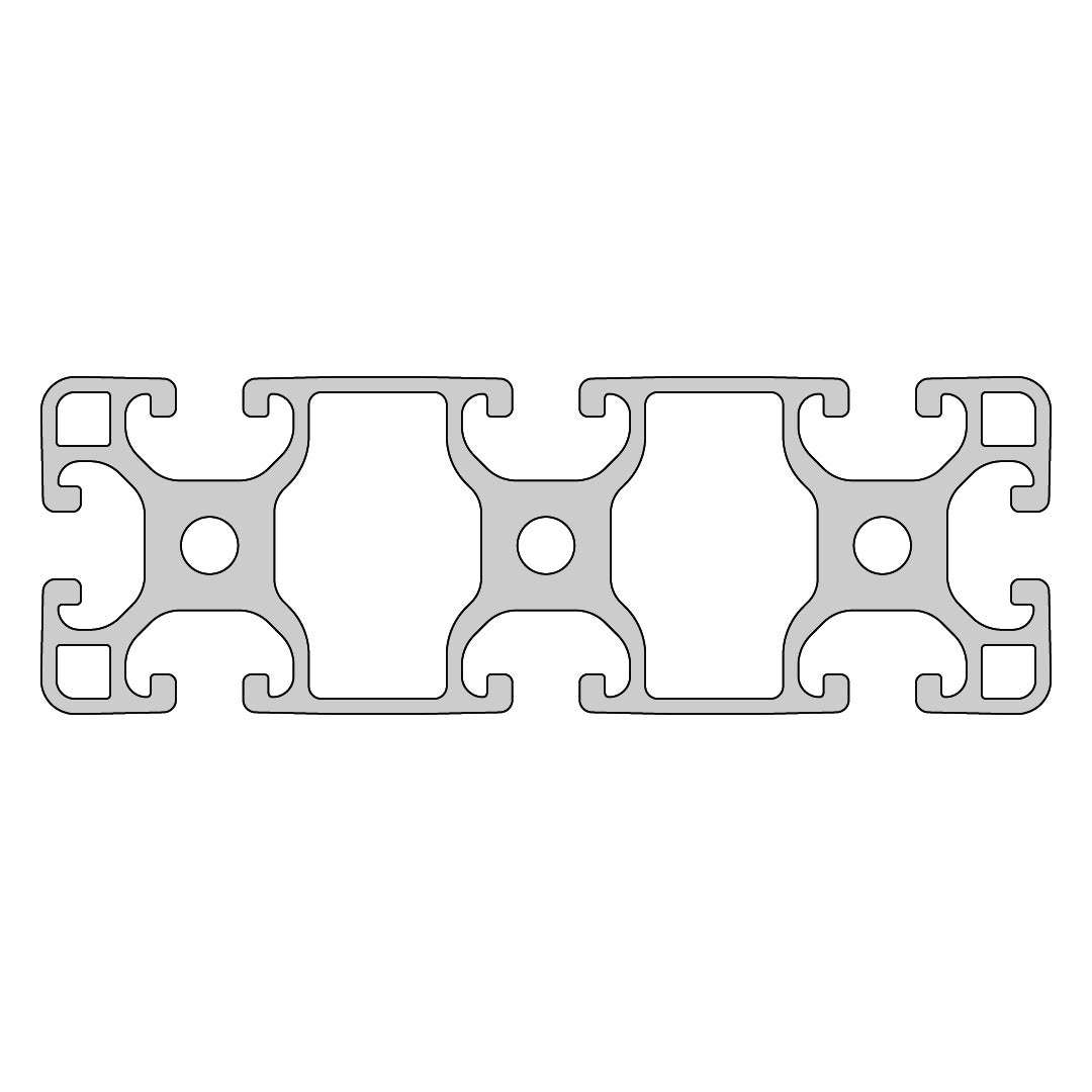 RP1155 aluminium profile 8 120x40 Light