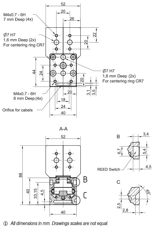 MTJZ 40 Linear Unit drawing 6