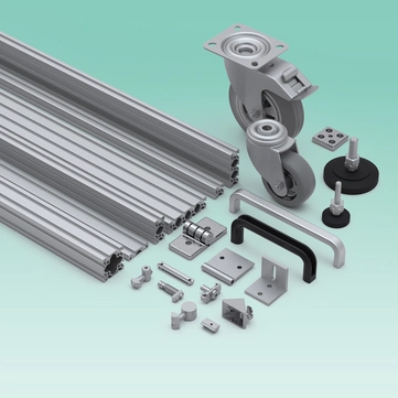 Rollco Aluminiumsprofilsystem 20 spor 5